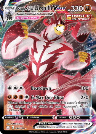 Single Strike Urshifu VMAX - Battle Styles