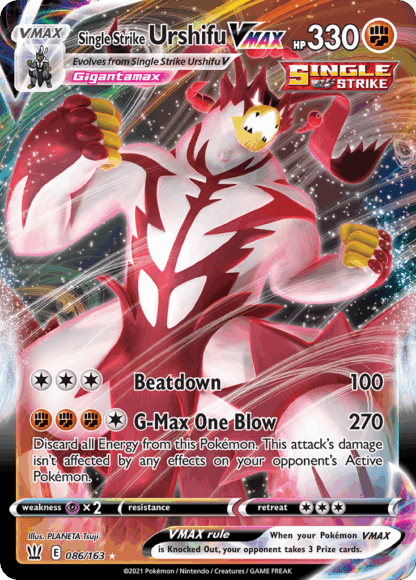 Single Strike Urshifu VMAX - Battle Styles