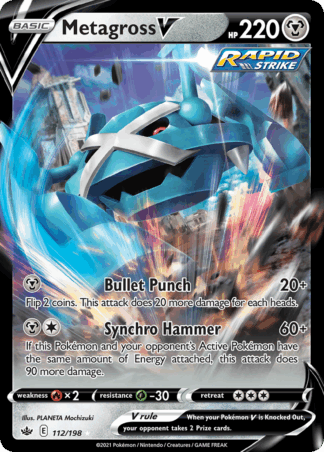 Metagross V - Chilling Reign