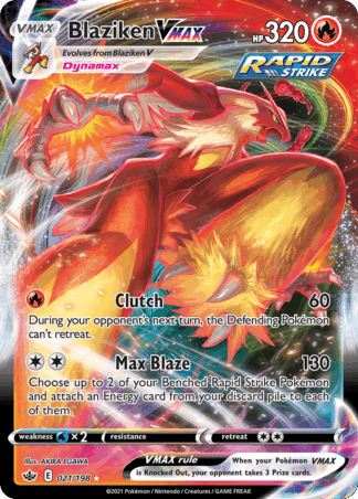 Blaziken VMAX - Chilling Reign