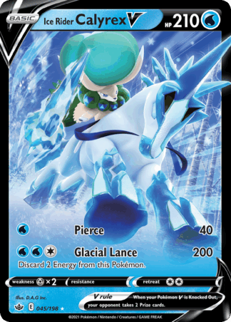 Ice Rider Calyrex V - Chilling Reign