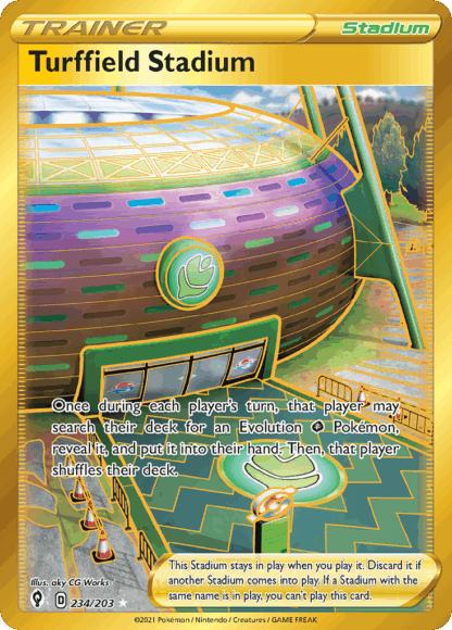 Turffield Stadium - Evolving Skies