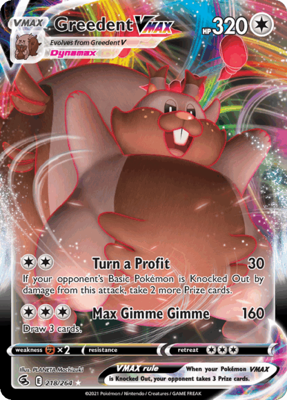 Greedent VMAX - Fusion Strike