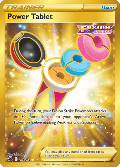 Power Tablet - Fusion Strike