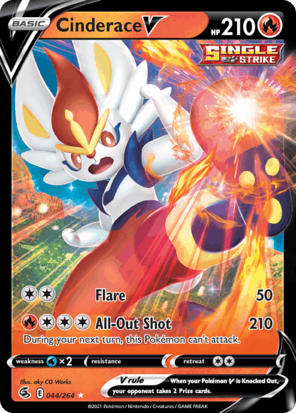 Cinderace V - Fusion Strike
