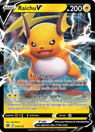 Raichu V - Brilliant Stars
