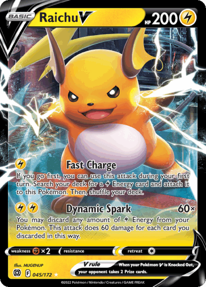 Raichu V - Brilliant Stars