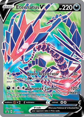 Eternatus V - SWSH Black Star Promos