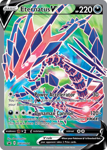 Eternatus V - SWSH Black Star Promos