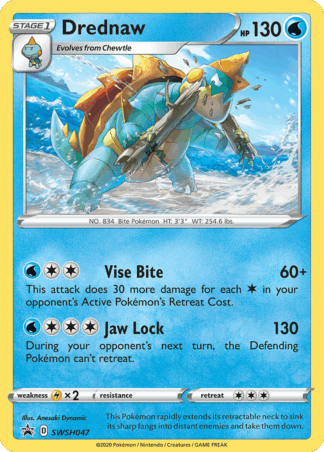 Drednaw - SWSH Black Star Promos