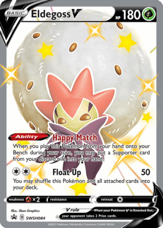 Eldegoss V - SWSH Black Star Promos