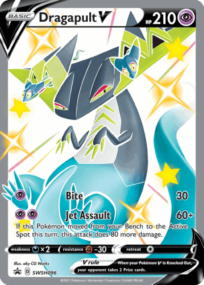 Dragapult V - SWSH Black Star Promos