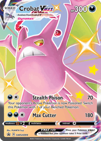 Crobat VMAX - SWSH Black Star Promos