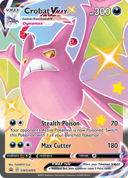 Crobat VMAX - SWSH Black Star Promos