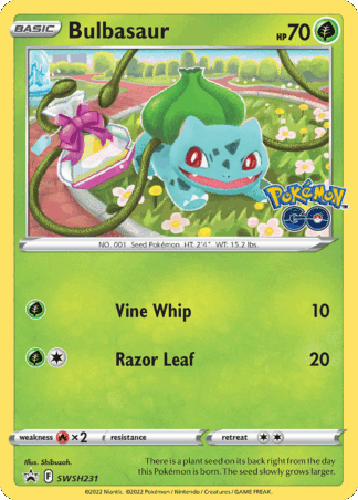 Bulbasaur - SWSH Black Star Promos