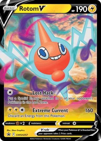 Rotom V - SWSH Black Star Promos