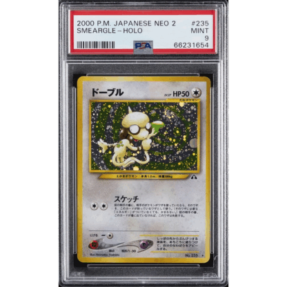 Smeargle - Japanese Neo 2 - PSA 9
