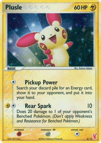 Plusle - EX Trainer Kit 2 Plusle