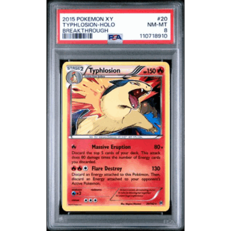 Typhlosion - Breakthrough - PSA 8