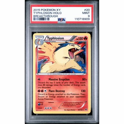 Typhlosion - Breakthrough - PSA 9