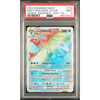 Hisuian Typhlosion Vstar - Astral Radiance - PSA 9