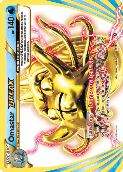 Omastar BREAK - Fates Collide