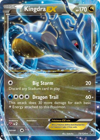 Kingdra-EX - Fates Collide
