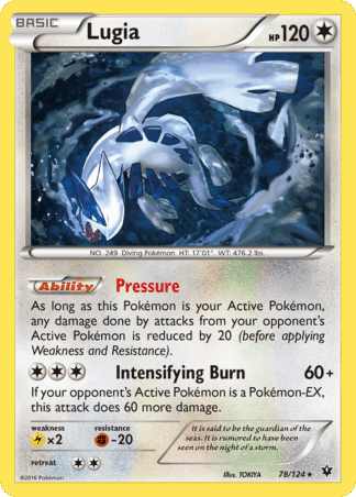 Lugia Reverse - Fates Collide