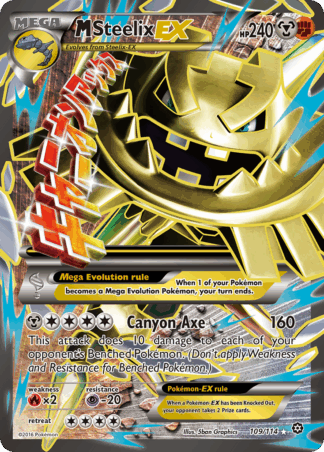 M Steelix-EX - Steam Siege