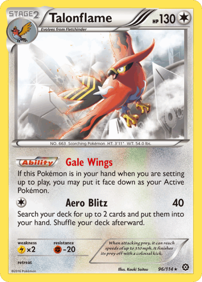 Talonflame Reverse - Steam Siege
