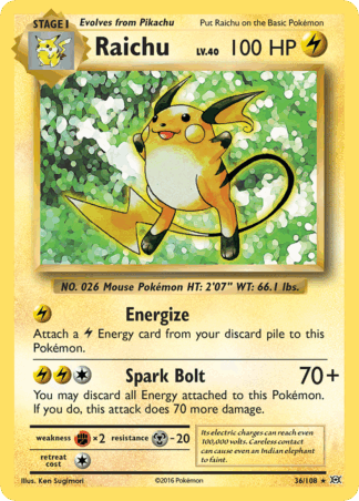Raichu - Evolutions