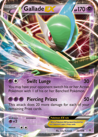 Gallade-EX - Roaring Skies