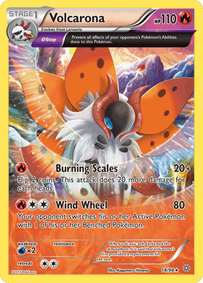 Volcarona Reverse - Ancient Origins