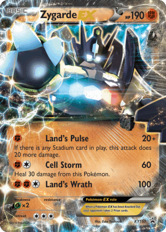 Zygarde-EX - XY Black Star Promos