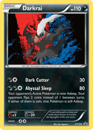 Darkrai - XY Black Star Promos