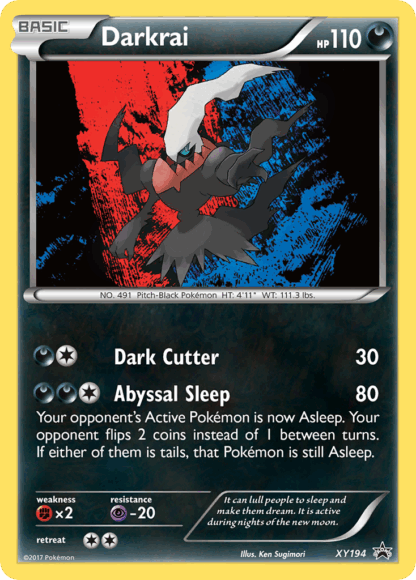 Darkrai - XY Black Star Promos