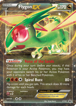 Flygon-EX - XY Black Star Promos