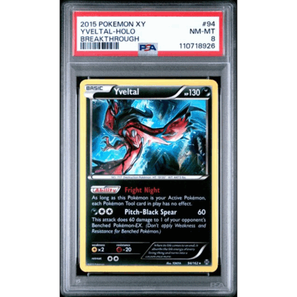 Yveltal - Breakthrough - PSA 8