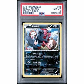 Zorua - Rev. Foil Breakthrough - PSA 8