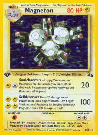 Magneton - 1st Edition Fossil NL