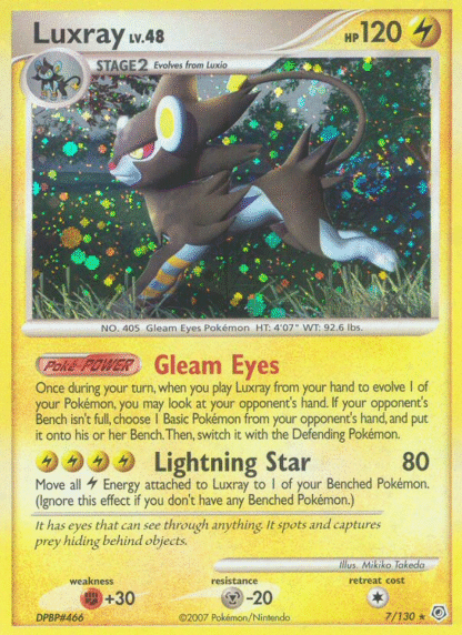 Luxray - Diamond & Pearl