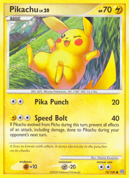 Pikachu - Stormfront