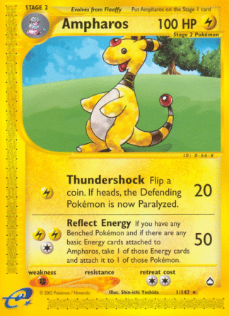Ampharos Reverse - Aquapolis