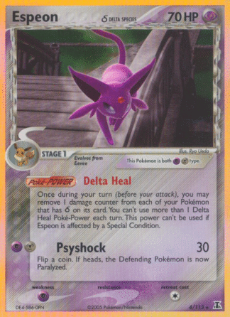 Espeon δ Reverse - Delta Species