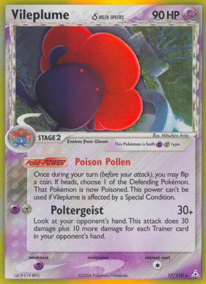 Vileplume δ - Holon Phantoms