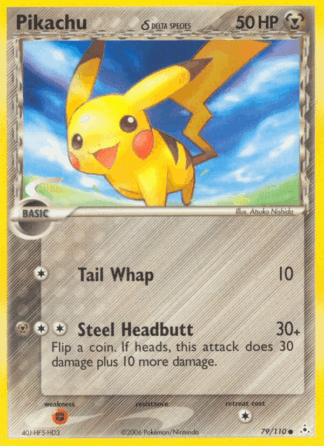 Pikachu δ - Holon Phantoms