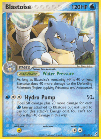 Blastoise - Crystal Guardians