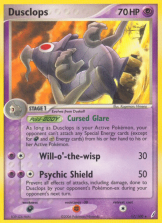 Dusclops Reverse - Crystal Guardians
