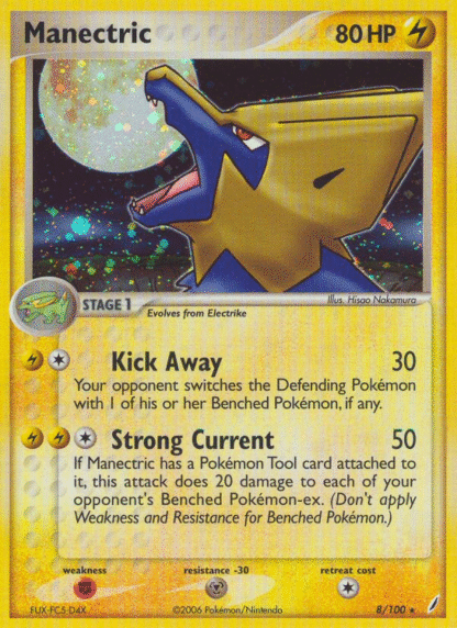 Manectric Reverse - Crystal Guardians
