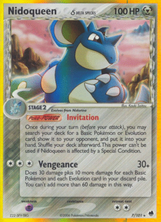 Nidoqueen δ Reverse - Dragon Frontiers